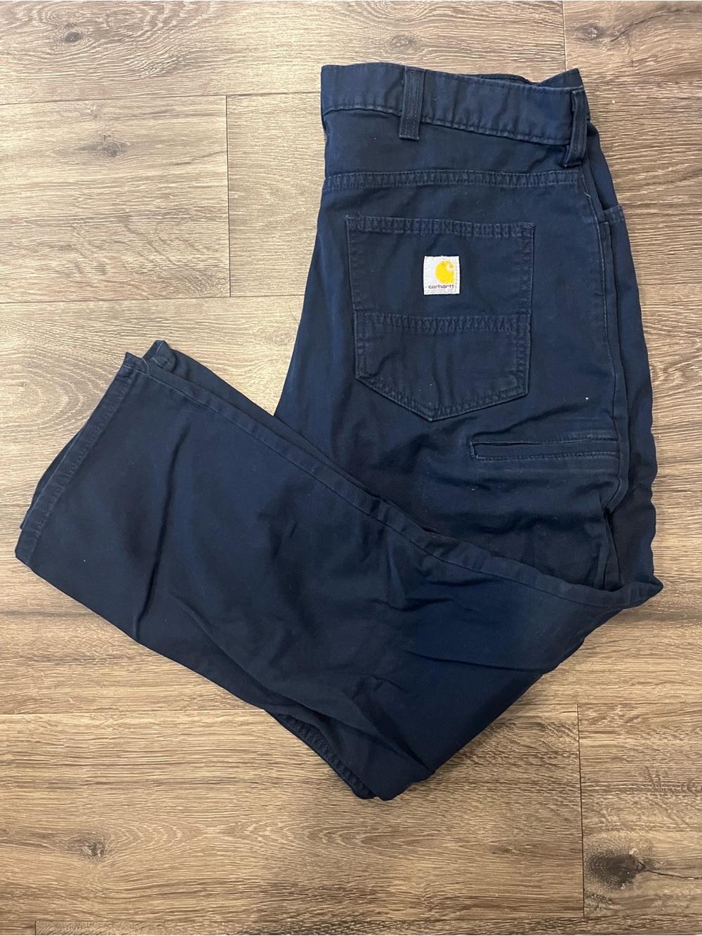 Carhartt Men’s Dark Navy Cargo Work Pants